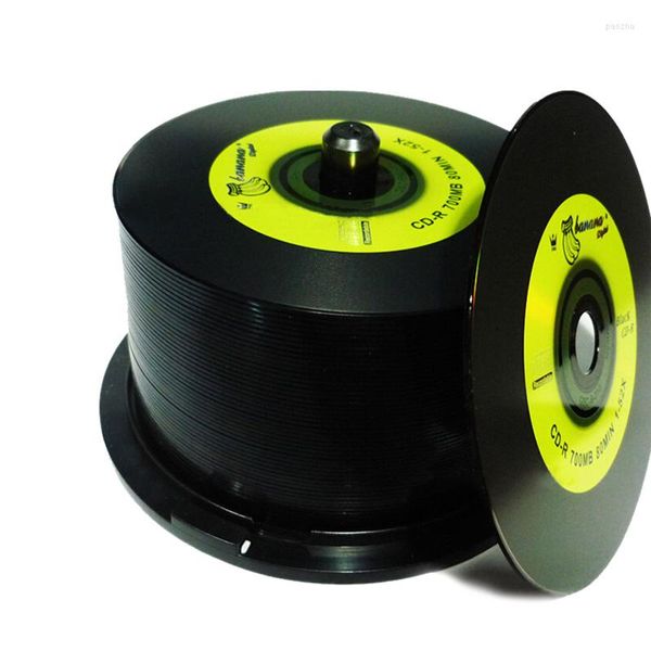 50pcs R700 Universal CD-R 700MB 80min 1-52x 12 cm-Auto in vinile a doppio lato e DJ Music CD Drive ottiche Case Blank Disks