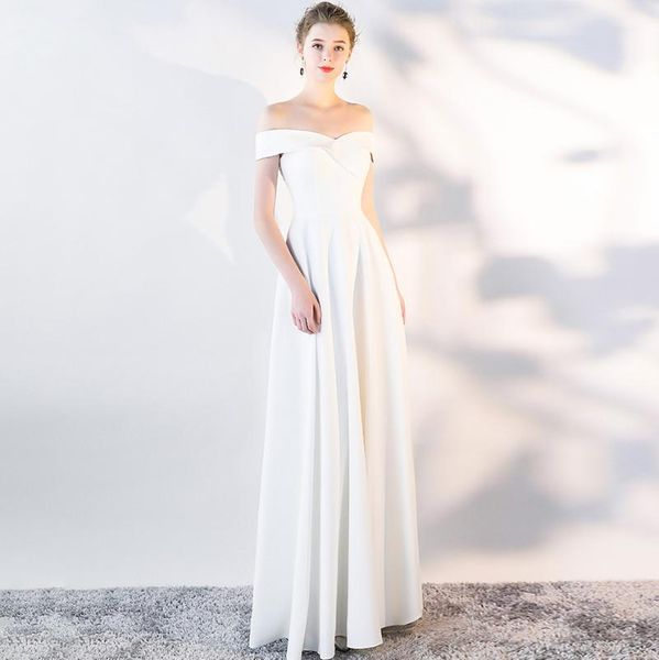 Sıradan Elbiseler Lüks Zarif Düğün Konuk Prestijli Akşam Formal Vestidos De Fiesta Uzun Nedime Orient Hatta Şifon A-Linecasual