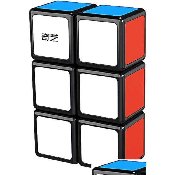 Magic Cubes 1x2x3 Toys de cubo brilhante Base Base Brey Speed ​​Puzzle