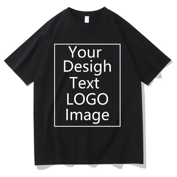 Mens Tshirts Eu Size Size Custom Trube Женщины создают свой дизайн текст