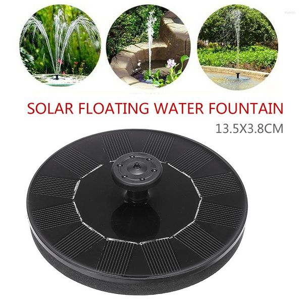 Equipamentos de rega 210L/H Fonte solar Bomba de água Ponto de água flutuante Piscina da piscina de jardim Kit de irrigação ao ar livre 135 38mm