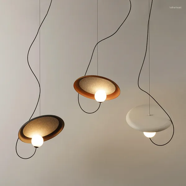 Lampes suspendues LED lustre décoration salon lumière chambre chevet aimant réglable plafonnier