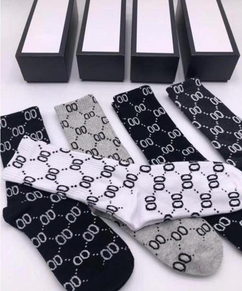 2023 Designer Men Women Socks Cinque marchi Luxe Sports Winter Mesh Letter Sock Cotton with Box