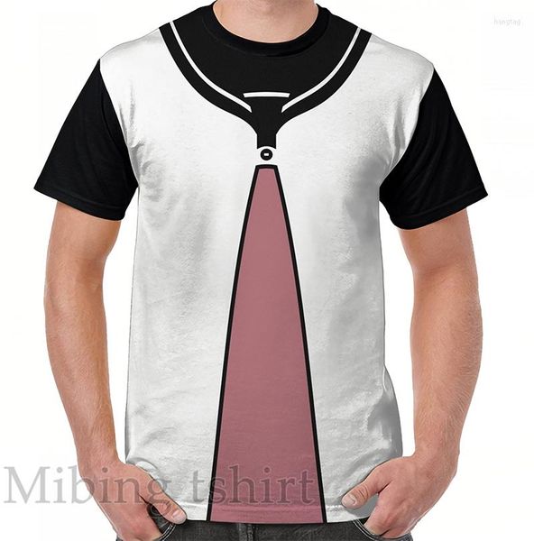 Magliette da uomo Divertente Stampa Camicia da uomo Donna Top Tee Nanamori T-shirt grafica uniforme della scuola media O-Collo T-shirt casual a maniche corte