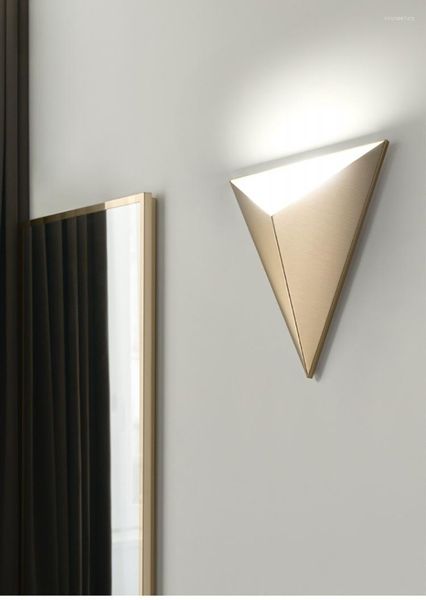 Lâmpadas de parede luminária de madeira led nórdica Nicho de Parede Wandlamp Lampara pared home deco ao lado da sala de estar da lâmpada