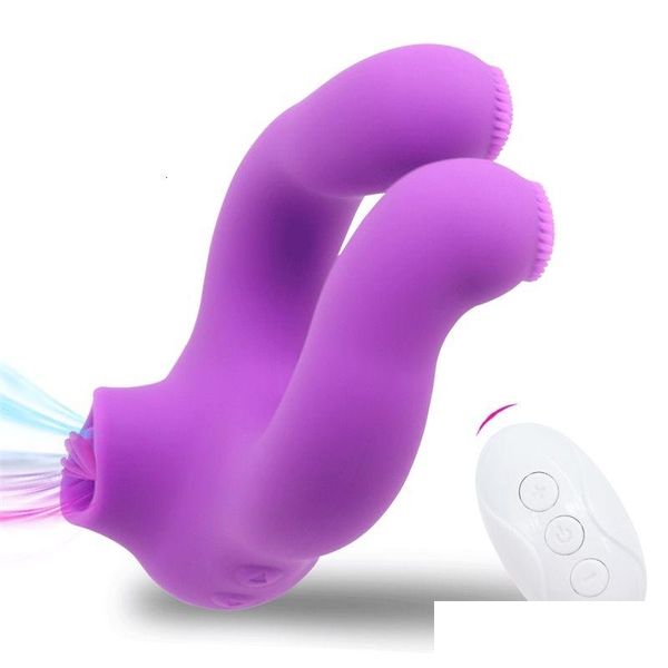 Outros itens de massagem Toy Masr par de vibradores de vibrador Penis Penis Clitoris Timplente de mamilo Sile Sile MAS Perineum Adequado para Dhiad