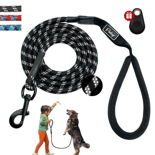 Hundehalsbänder, Leinen, 1,8 m, Nylon, Haustierleine, reflektierendes langes Seil, Leine, Gürtel für kleine große Hunde, Geschenk, GPS-Tracker-Zubehör1