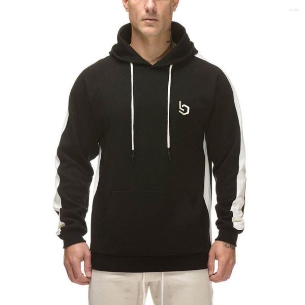 Erkek Hoodies 2023 Erkek Moda Marka Spor Salyıları Fitness Vücut İnşa Sweatshirt Külot Spor Giyim Erkek Eğlence Ceket Giysileri