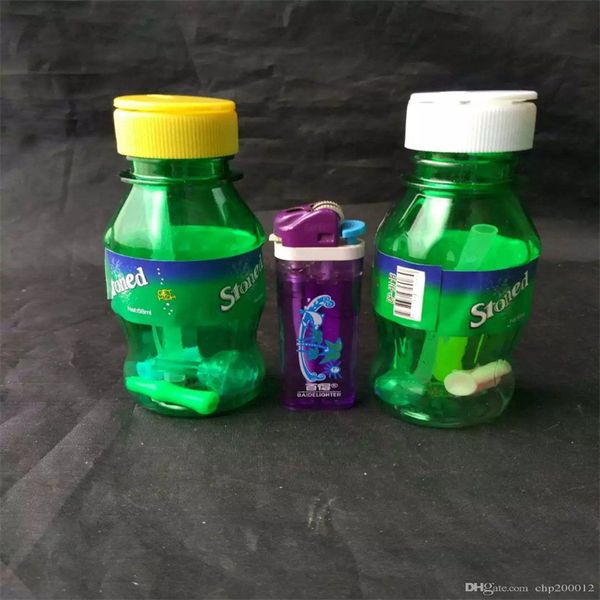 Wasserpfeifen Sprite Acryl Shisha Großhandel Glasbongs Zubehör, Glas Wasserpfeife Rauchen,