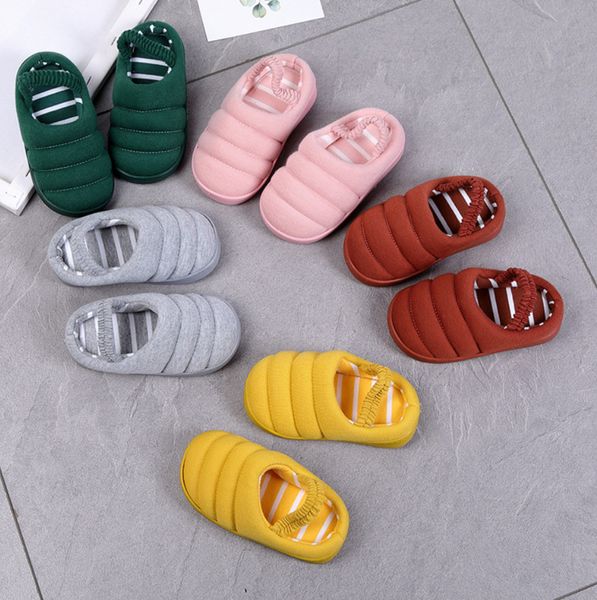 Новейшие детские туфли Candy Color Cotton Slippers Slippers Множество стилей на выбор из пользовательского логотипа