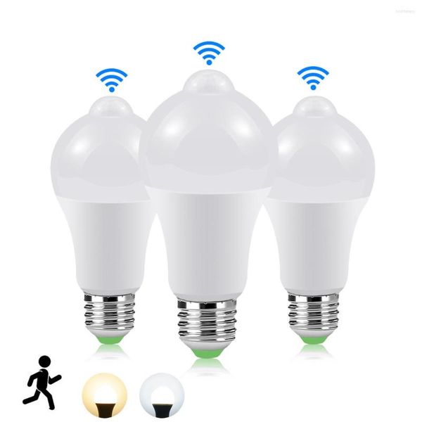 Ночные светильники AC110V-220V Dusk to Dawn светодиод Pir Motion Sesnor Light Lamp E27 для домашней кухни