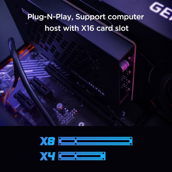 EZCAP324B Gamer ao vivo PCIE 4K 30FPS 1080P Video Capture Card Card Record Live Stream para PS4 PS5 Gaming Systems