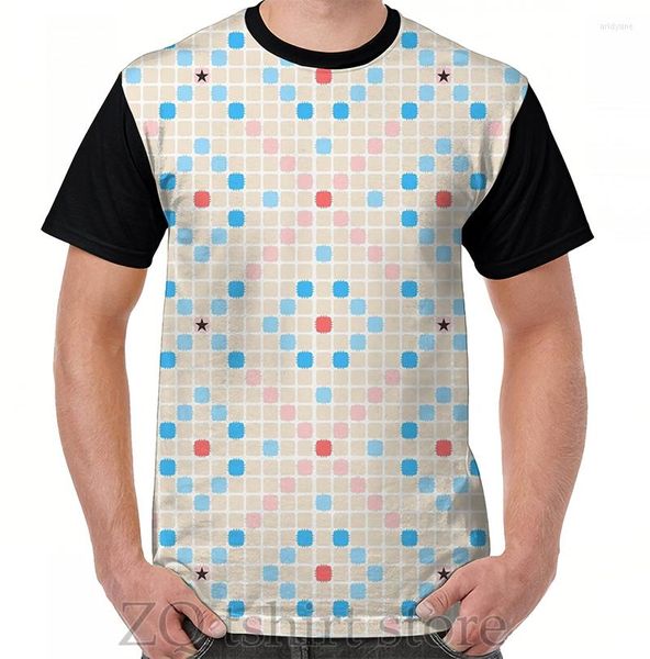 Camisetas masculinas Tripla Word Score de camisetas gráficas Men tops Tee Women Camisa Função Impressão ONCELA DE CURTO DE CURTA Tshirts