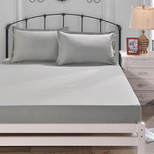 Set di biancheria da letto 1 coprimaterasso in lenzuolo con angoli in poliestere solido quattro angoli con fascia elastica