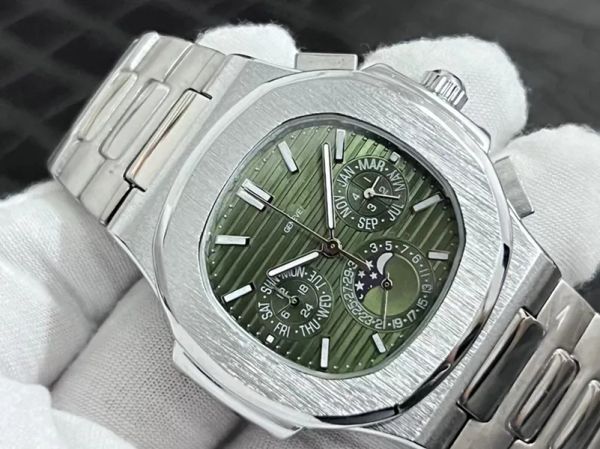 Avanadores de pulso para homens 2022 Novos relógios masculinos Seis pontos assistem a marca de luxo de luxo cronógrafo relógio, cinto de aço de aço de moda Pat Butterfly Buckle Type