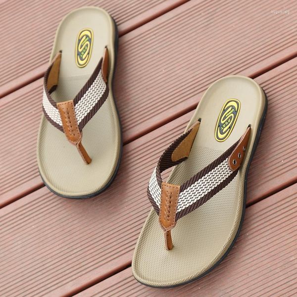 Sandalen Handgemachte Leder Herren Hausschuhe Sommer Mode Männer Flip Flops Outdoor Bequeme Halb Drag Atmungsaktive Mann Rutschen Coole Faule Schuhe