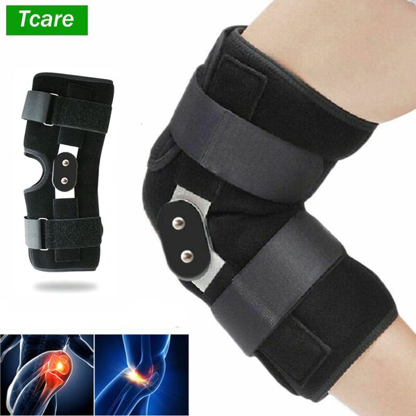 Apoio às costas TCARE Ajuste ajustável do joelho pressurizado Knee Support com estabilizadores laterais para a recuperação Aid Aid Patelar Artrite Basquete 230311