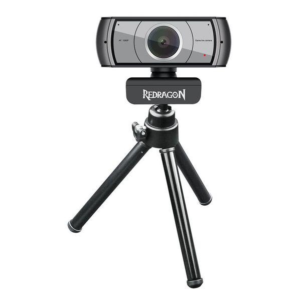 Redragaon GW900 APEX STREEN Webcam1080p Plugue de câmera HD de computador USB e reprodução para zoom/skype/equipes/webex laptop Mac PC Desktop