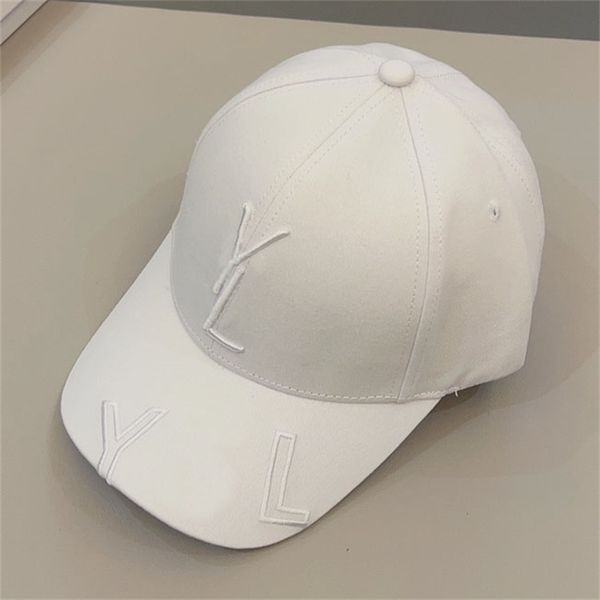 Cappellini da baseball di design Berretto da baseball di lusso Donna Fashion Brand Casquette Cappelli da lettera casual per uomo Primavera Estate Cappello regolabile hater