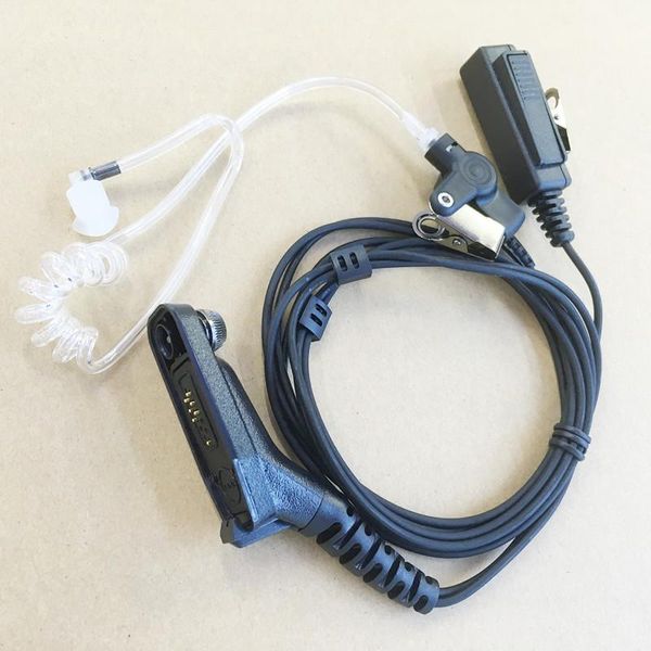 Walkie Talkie Big Pclear Air Tube Mic Headphone para Motorola XIR P8268/P8260 XPR6100/6550/6580/6500 DP4400 DP4401 DP4800 ETC