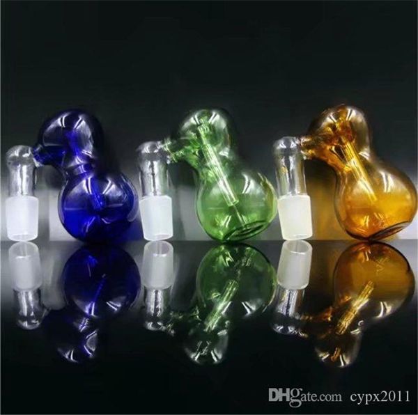 Farbe Hebezeug Großhandel Glas Shisha, Glas Wasserrohr-Fittings,