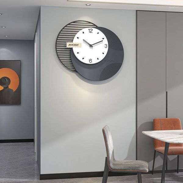 Wanduhren Wohnkultur Uhr Einfache Moderne Dekoration Wohnzimmer Mode Esszimmer Kunst Kreative Hängen