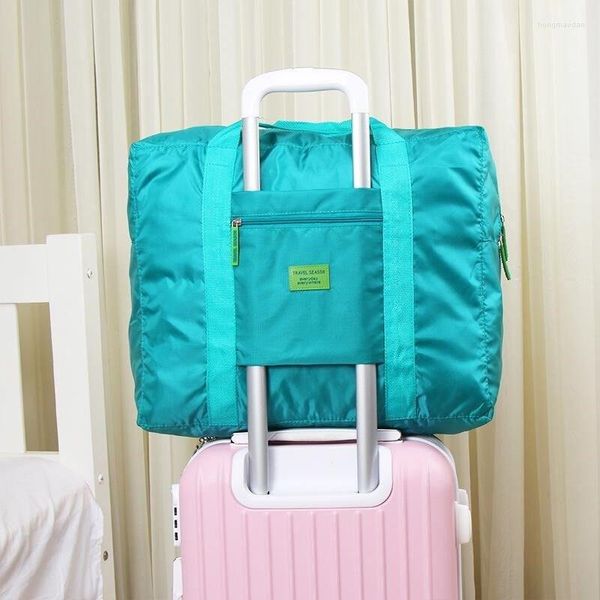 Bolsas de armazenamento Bolsa de viagem portátil Dufa de bagagem à prova d'água portátil