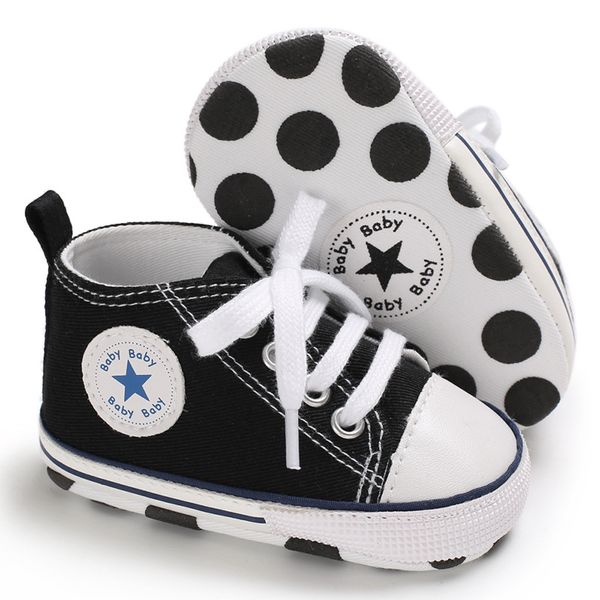 Весенне-осенние кроссовки для первых ходунков, парусиновые кроссовки для малышей, обувь для кроватки новорожденных, кроссовки для девочек и мальчиков, оптовая продажа, микс, 30 пар