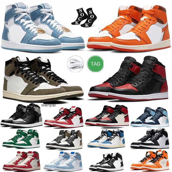 Größe 13 Herren-Basketballschuhe Damen Patent Bred Diamond Yellow Toe Stealth University Blue Reverse Mocha Smoke Grey Sportschuhe hoch niedrig