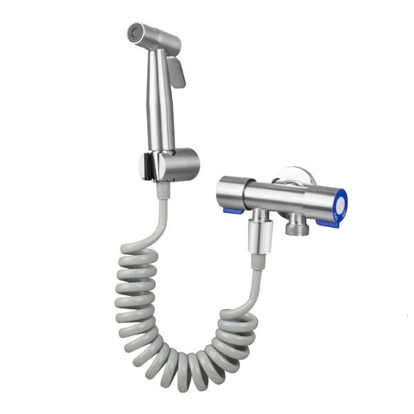 Badezimmer-Duschköpfe, Hand-WC-Bidet-Sprayer-Set, Sprühpistolen, Dusche, Hand-Bidet-Wasserhahn, Badewannenarmatur, 304-Edelstahl-Handbrausekopf 230311