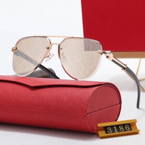 Moda Classic Pilot Sunglasses para homens Designers de góses de sol retro Óculos ao ar livre de luxo óculos de luxo unissex