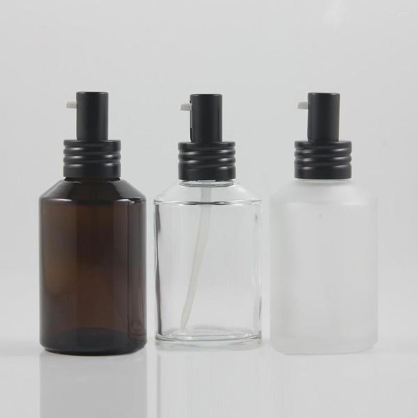 Aufbewahrungsflaschen Hautpflegeverpackung 125 ml Flaschenserum mit Pumpspender