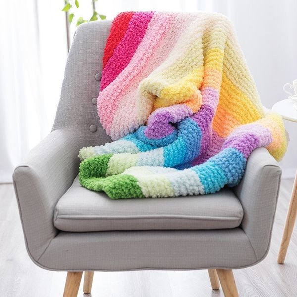 Lenços envolvem o ar condicionado de ar condicionado com tecido Diy acabado Bebê Quilt outono e o solo de veludo de coral de inverno Lenço de xale 230311