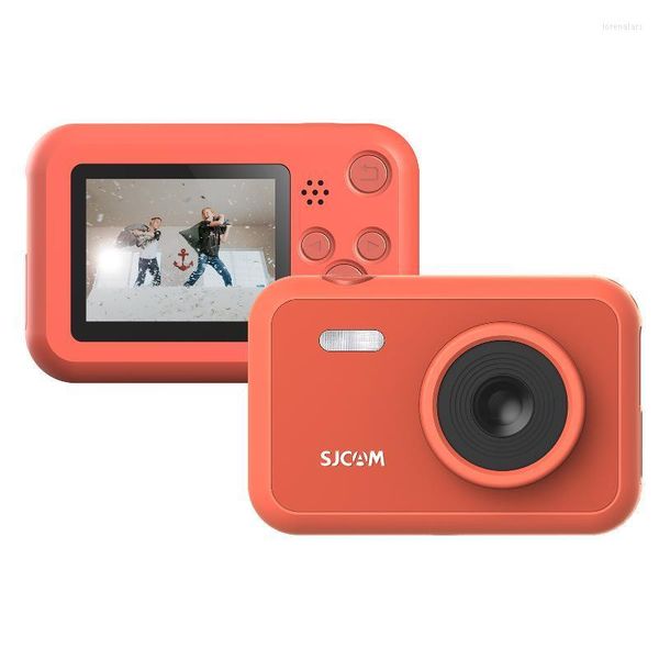 Цифровые камеры Funcam 1080p Kids Camera Mini Video 12 Мега -пикселей с 2,0 -дюймовым ЖК -дисплеем для мальчиков для мальчиков для девочек подарки Lore22