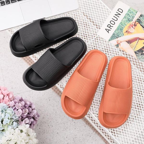 Slippers Womens 2023 Сандалии Лето Дом Толстая платформа для ванной комнаты.