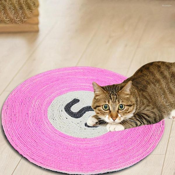 Kedi Yatakları Scratch Pad aşınma yardımcısı öğütme Sisal Çok Fonksiyonlu Yastık Scrather Kedi