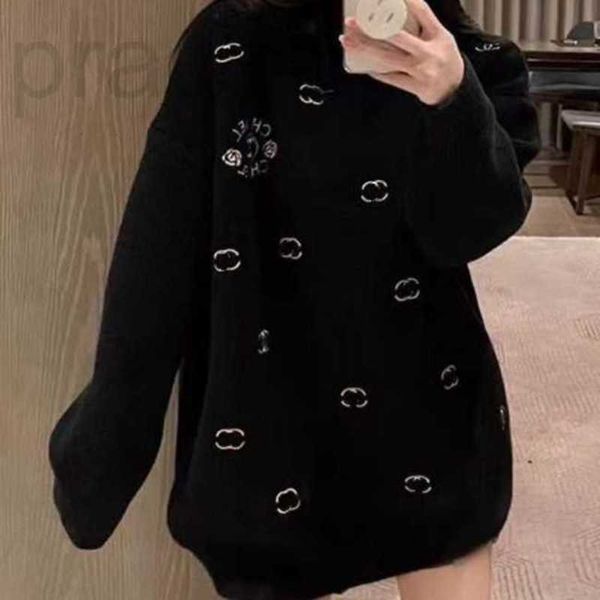 Sweaters femininos Designer Cardigans Sweater Sweater Woman Christmas Polo Knitting Com letras Fasion Manga longa quente no outono e inverno 9966