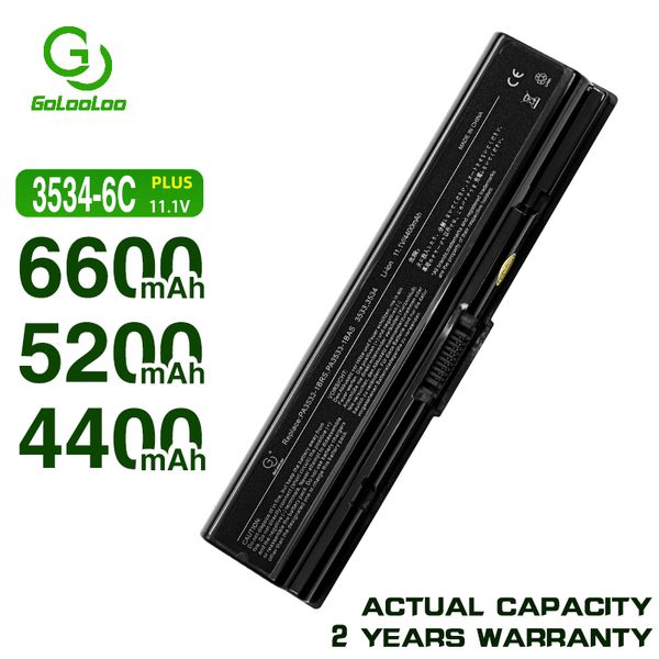 PA3534U-1BRS Laptop-Akku für Toshiba Satellite A200 A210 A300 A350 L300 L500 L500D L550 PA3533U PA3534U PA3535U-1BAS