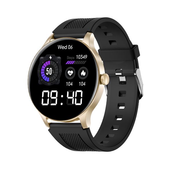 YEZHOU2 NY20 Smart Watch mit großem Bildschirm, Full-HD-Bildschirm, IP68, wasserdicht, Herzfrequenzmessung, Blutdruck, Sport, Unisex-Armband-Smartwatches