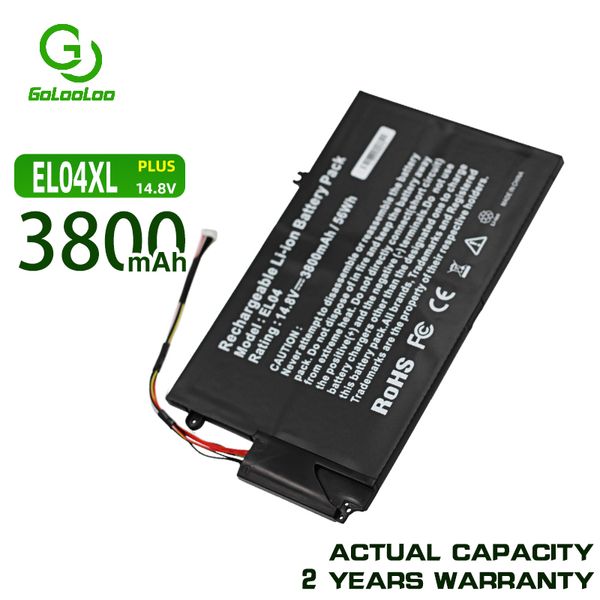 Batteria del computer portatile EL04 EL04XL ELO4XL HSTNN-IB3R UB3R TPN-C102 Per HP ENVPR4 I5-3317U ENVY 4 4T-1000 Envy TouchSmart 4