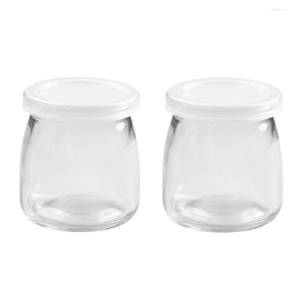 Bicchieri da vino Bottiglia da latte Mini formato Colazione Vaso di vetro Squisito multiuso 200ML Tazza d'acqua Forniture da cucina Utensili Tazze da dessert