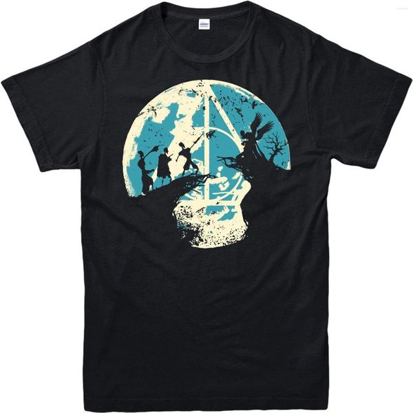 Männer T Shirts Sommer Stil T-Shirt Drei Brüder Tale Heiligtümer Des Todes Tees Männer Baumwolle Kurzarm Shirt Harajuku