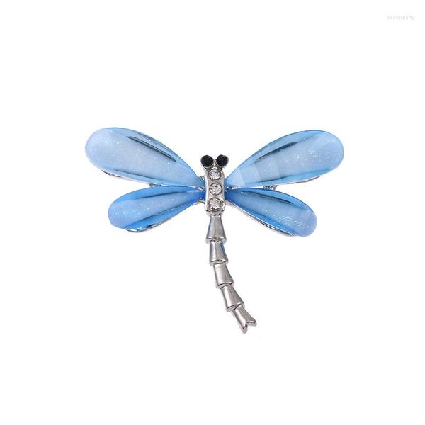 Broches Dragonfly pinos de inseto cristal