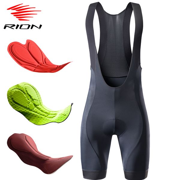 Ciclismo BiB Shorts Rion Pro Cycling Bib Shorts Bicycle Mtb Road Men Flants Racing Brace Brace Mountain Bike Pad Ciclo Macho Pants Male