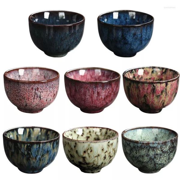 Tazze Piattini Tazza da tè in ceramica cinese Set in porcellana Regalo a mano calda 1 confezione WJ10219