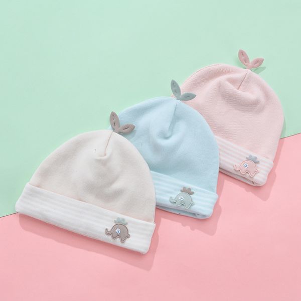 Berretti Cappelli Cappello da bambino carino Ragazzo Ragazza Scaldino Berretto di cotone Berretti per bambini Roba Accessori per bambini Born Bonnet Babies Cappello da ospedale 230313