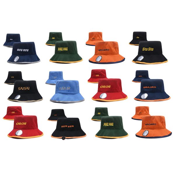 Berretto da calcio di design all'ingrosso Cappellino da pescatore Cappellino regolabile da squadra sportiva per uomo Donna Primavera ed estate Lettere Casquettes ricamate Cappello da pescatore