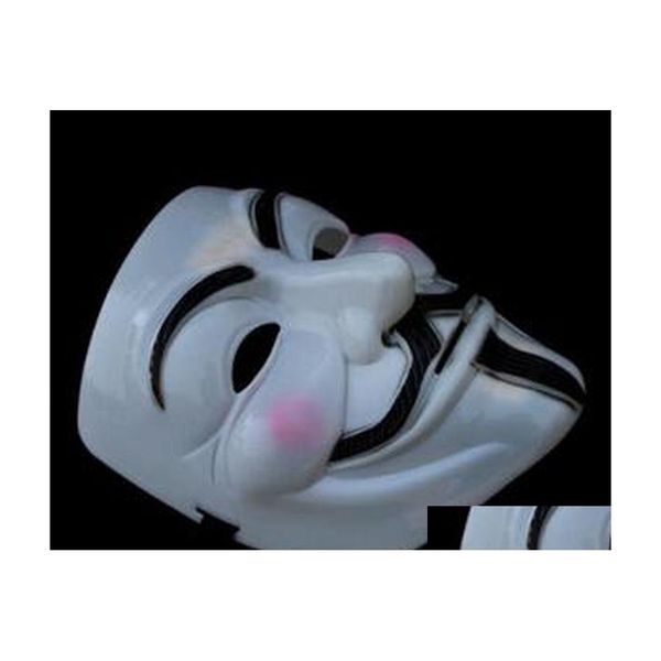 Party Mask Explosion Models V For Vendetta Anonymous Movie Guy Fawkes Halloween Adt Size Drop Delivery Forniture per eventi di nozze Dhcu3