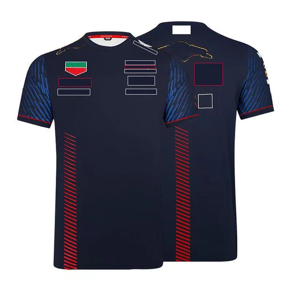 Neues RB F1 T-Shirt Bekleidung Formel 1 Fans Extremsport Fans Atmungsaktive Kleidung Top Übergroße Kurzarm Custom 2023