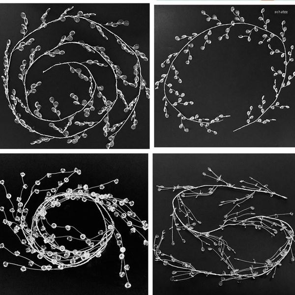 Украшение вечеринки 15/30/100 см акриловые хрустальные бусины занавес